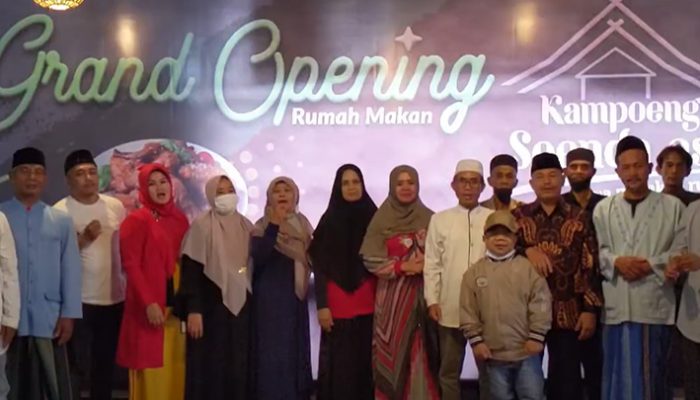 Grand Opening Rumah Makan Kampoeng Soenda Asli