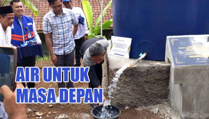 Bank BJB dan DT Peduli Wujudkan Impian, Air Mengalir di Sindangsari Setelah Puluhan Tahun Penantian