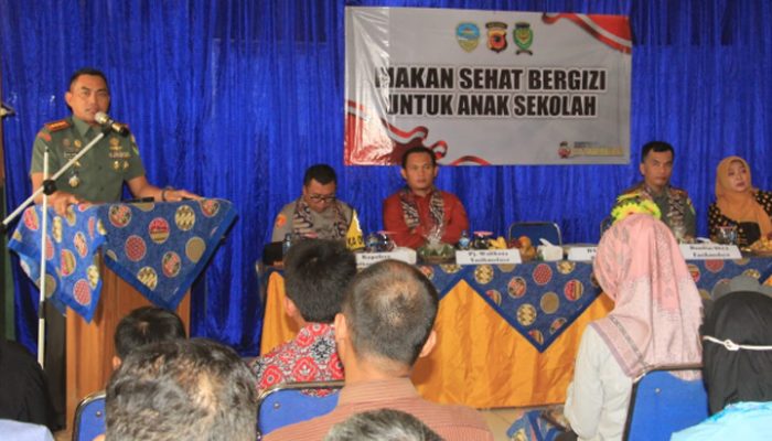 Kolaborasi Danrem 062 dan Forkopimda Kota Tasikmalaya, Gerakan Gizi Sehat untuk Generasi Cerdas
