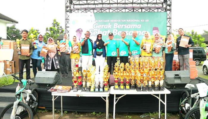 HKN ke-60 Kota Tasikmalaya, Meriah dengan Jalan Sehat dan Beragam Kegiatan