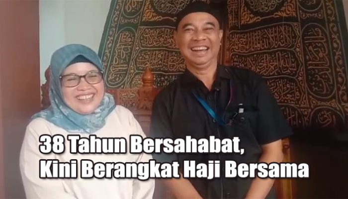 Setelah 13 Tahun Menanti, Pasangan Alumni SMPN 2 Tasikmalaya Akhirnya Berangkat Haji