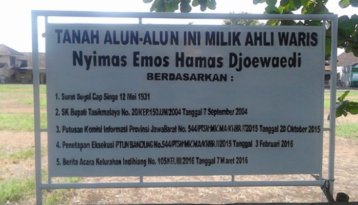 Sengketa Tanah SD Indihiang Kembali Mencuat, Ahli Waris Minta Bantuan Gubernur Jabar