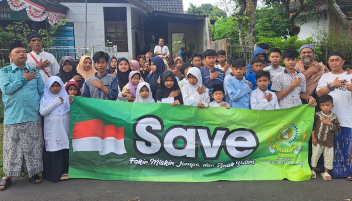 Yayasan Padi Nusantara Kembali Santuni Yatim dan Lansia di Tasikmalaya