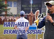 SMA Negeri 3 Tasikmalaya Gelar Literasi Digital Saat Apel Pagi, Dorong Siswa Lebih Bijak Bermedia Sosial