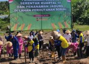 Polres Tasikmalaya Tanam Jagung Serentak Dukung Swasembada Pangan Nasional 2025