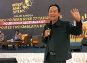 HUT ke-77 Polwan, Polres Tasikmalaya Kota Gelar Rise and Speak Ajak Anak Berani Bersuara