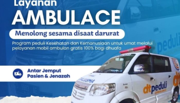 DT Peduli Tasikmalaya Hadirkan Layanan Ambulans Gratis untuk Dhuafa