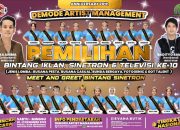Gebyar Anniversary Demode, Fashion, Talent Show, Hingga Bintang Iklan Nasional Ramaikan Tasikmalaya