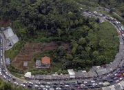 Mudik Hari H Tak Sepi, Arus Kendaraan di Jalur Gentong Tasikmalaya Masih Padat