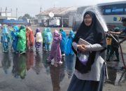 Puluhan Siswa Yayasan Kuttab An-Najah Belajar Bahaya Kebakaran Lewat Damkar Goes to School