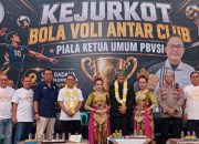 Turnamen Antar Klub PBVSI Kota Tasikmalaya Resmi Bergulir, Ratusan Atlet Ambil Bagian
