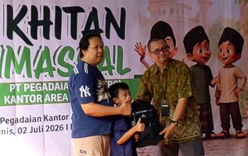 Pegadaian Tasikmalaya Gelar Khitan Massal Gratis, Puluhan Anak Terima Uang Saku dan Tas Sekolah