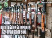 Pandemi Covid-19 Pengaruhi Pasokan Bahan Baku Golok Galonggong